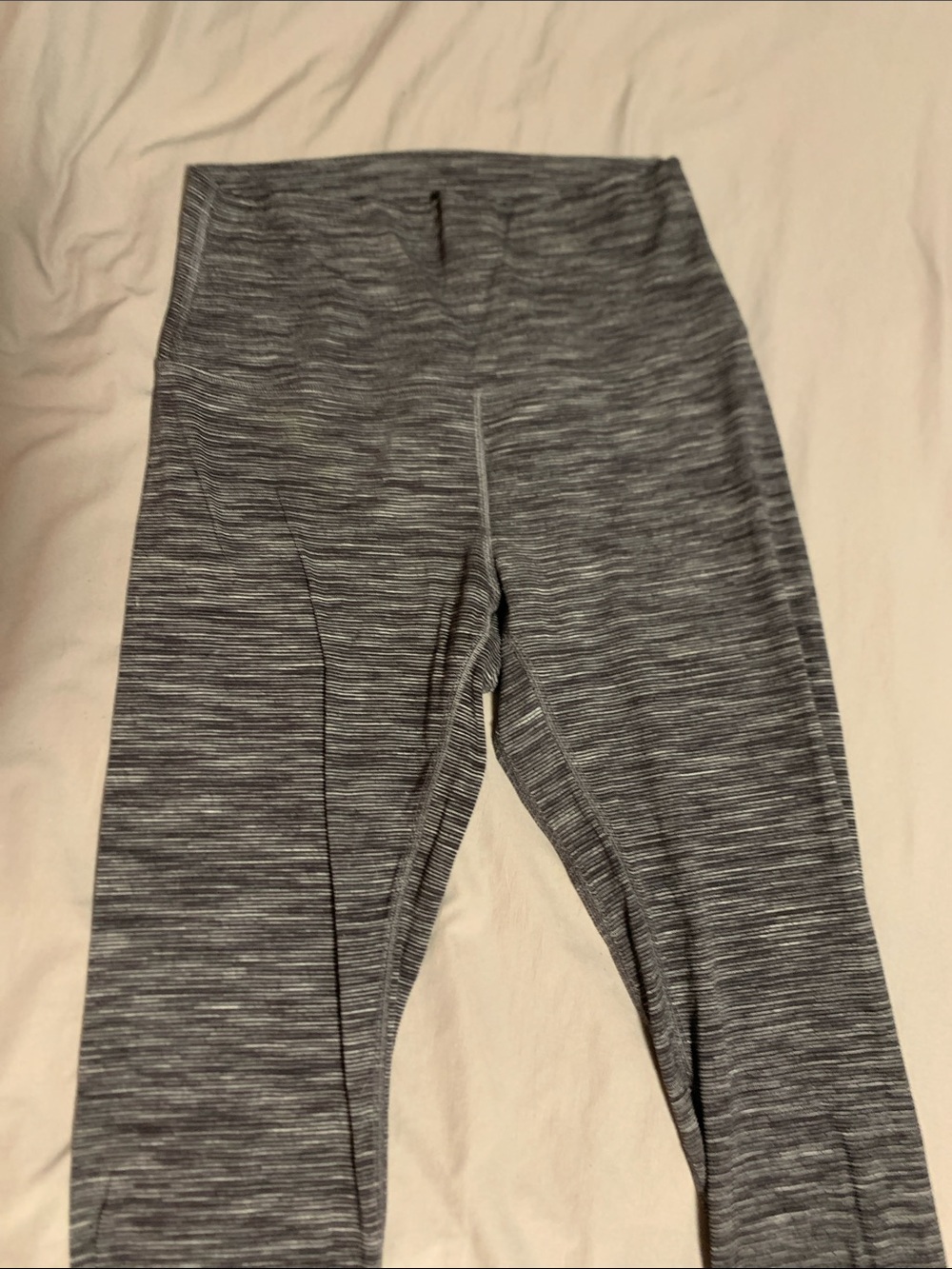 lululemon athletica Heathered Gray High-Rise Leggings